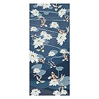 ECHARPE NENUPHAR INDIGO - FST Handwear