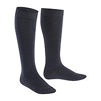 COMFORT WOOL KNEE HIGH MARINE - Falke