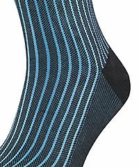 OXFORD STRIP ANTHRACITE - Falke