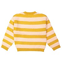 PULL RAYE OCRA ROSA - Filou & Friends