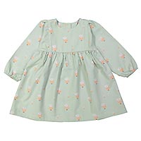 ROBE FLORALIE VERT MENTHE - Filou & Friends