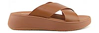 F MODE CROSS TAN LEATHER - Fitflop
