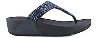 LULU TOE POST CRYSTAL MIDNIGHT - Fitflop