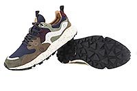 YAMANO 3 BROWN NAVY - Flower Mountain