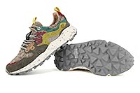 YAMANO 3 WOOL BROWN MILITARY - Flower Mountain