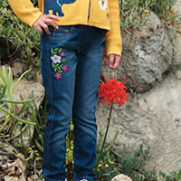 FLORALIE JEANS - Frugi