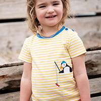 PINGOU FISHER TSHIRT  - Frugi
