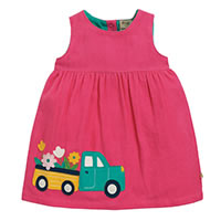 ROBE LILY FLORAL ROSE - Frugi