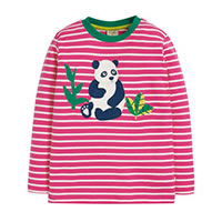 SWEAT PINK PANDA - Frugi