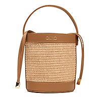 SAC BOMBON CUERO NATUREL - Gaimo