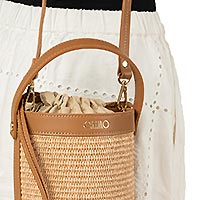 SAC BOMBON CUERO NATUREL - Gaimo