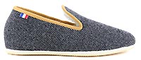 PEPOUZ TWEED GRIS - Les chaussons de Flo
