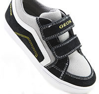 ALONISSO SCRATCH BLACK GREY - Geox