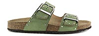 BRIONIA 2 STRAPS GREEN - Geox