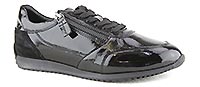 CALITHE ZIP LACK BLACK - Geox