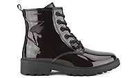 CASEY HI LACK BURGUNDY - Geox