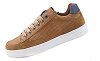 DJROCK LACE COGNAC NAVY - Geox