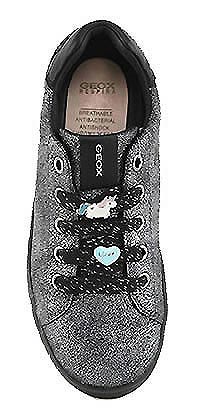 DJ ROCK LACE DARK SILVER - Geox