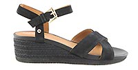 ISCHIA SANDALE ALL BLACK - Geox
