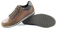 RENAN ZIP COGNAC - Geox