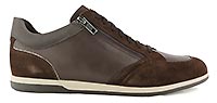 RENAN ZIP DARK COFFEE - Geox