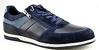 RENAN ZIP NAVY BLUE - Geox