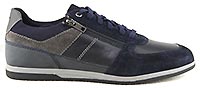 RENAN ZIP NAVY BLUE GREY - Geox