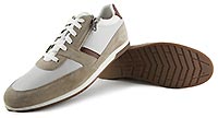 RENAN ZIP WHITE BEIGE - Geox