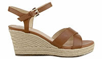 SOLEIL SANDALE COGNAC - Geox