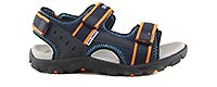 STRADA BOY BLUE ORANGE - Geox