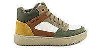 THELEVEN HI LACE KAKI SAND - Geox