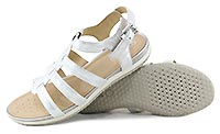 VEGA SANDAL SILVER - Geox