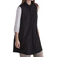OVERSHIRT SASKIA BROWN PIX  - Gr nature
