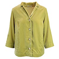 VESTE VILNIUS VELVET MUSTARD - Gr nature
