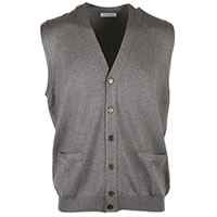 GILET BAKER DARK TAUPE - Gran Sasso