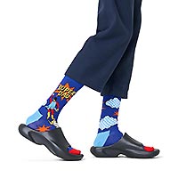FLYING SUPER DAD SOCKS - Happy Socks