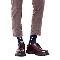 GLASS OF WINE SOCK NAVY - Happy Socks