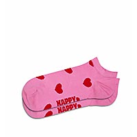 HEART LOW PINK SOCK - Happy Socks