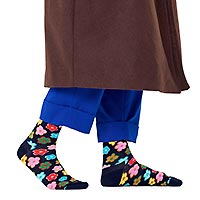 P000048 FLOWER HS - Happy Socks