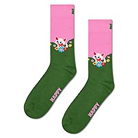 P003188 KITTEN AND FLOWERS HS - Happy Socks