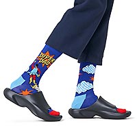 P003788 FLYING SUPER DAD HS - Happy Socks
