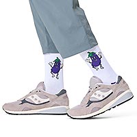 P004140 AUBERGINE SNEAKER HS - Happy Socks