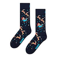 SLEIGHT NAVY SOCK - Happy Socks