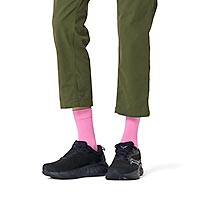 SOLID SHORT CREW PINK - Happy Socks