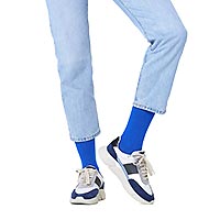 SOLID SOCK BLUE - Happy Socks