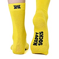 SOLID SOCK YELLOW - Happy Socks