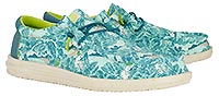 WALLY H20 BLUE TROPICAL - Hey Dude