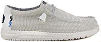 WALLY SPORT MESH WHITE - Hey Dude