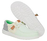 WALLY TRI NU PREP GREEN  - Hey Dude