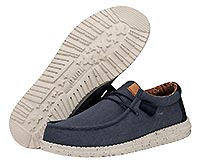 WALLY WASHED NAVY - Hey Dude